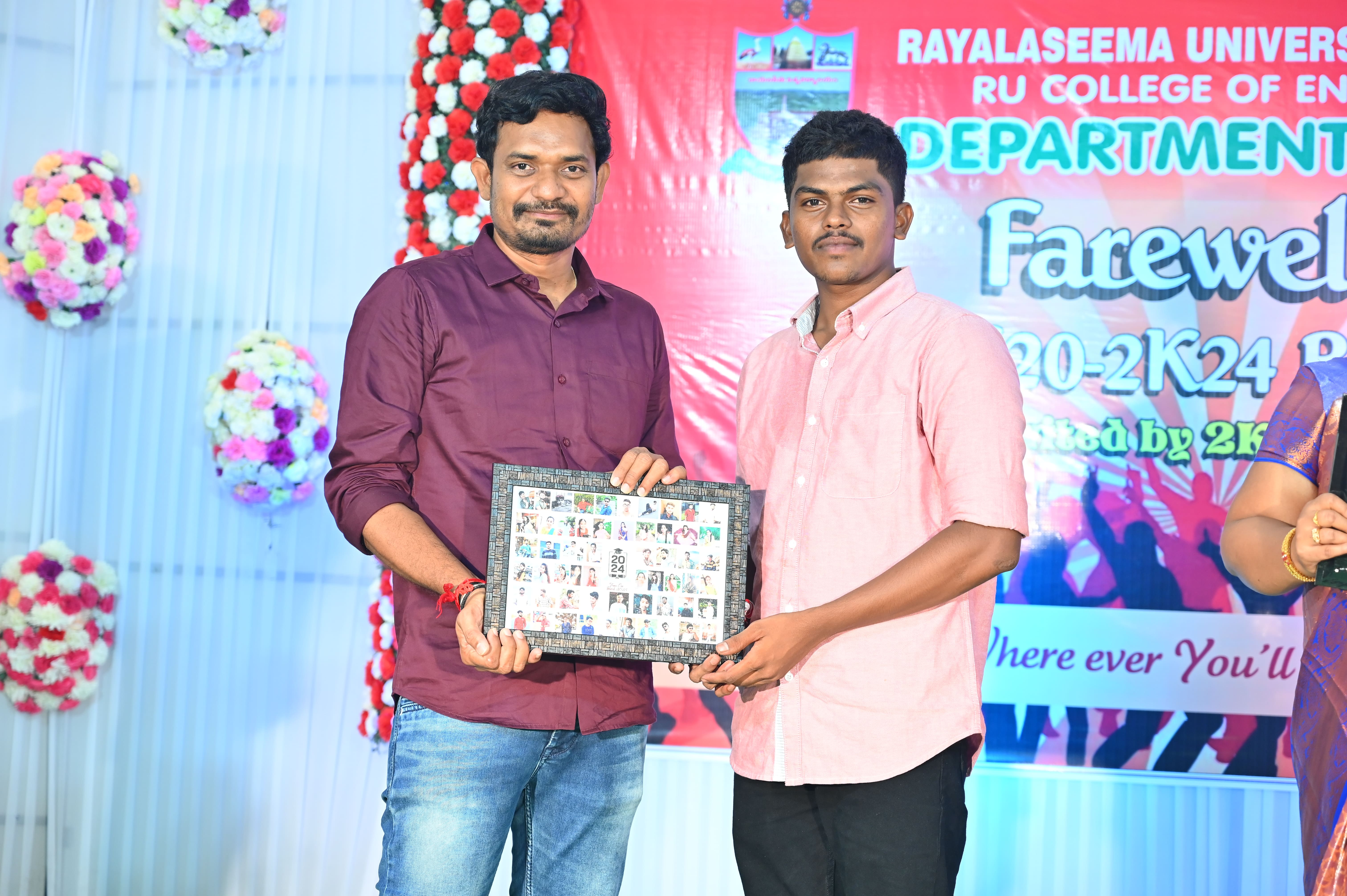 Farewell 2k24 Dept of CSE